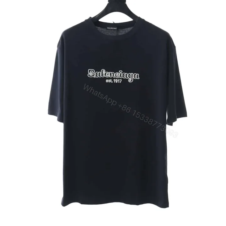 View 1 of BALENCIAGA CHEST LOGO SHORT SLEEVE T SHIRT