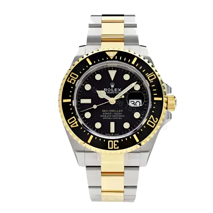 View 1 of Rolex Sea-Dweller In Two-Tone ‘Rolesor’ Steel And Yellow Gold Replica