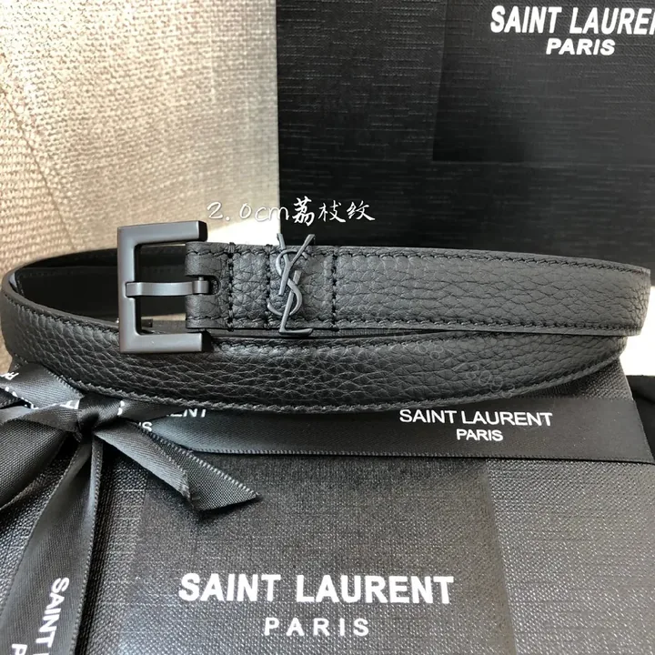 View 1 of Minimalist Black Leather Belt: Textured Grain, Matte Buckle, Versatile Style
