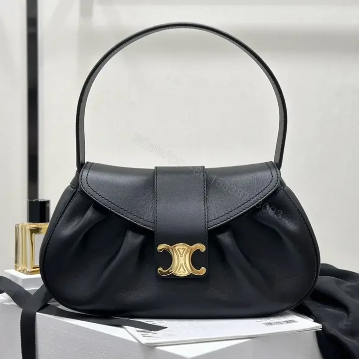 View 1 of 高仿Celine*Polly系列手袋115633黑色免檢版