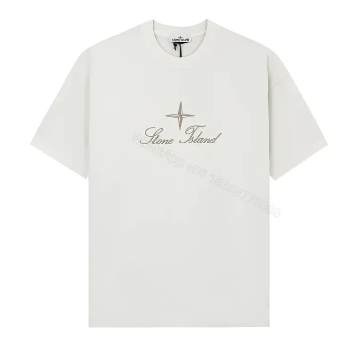 View 1 of Soft Cotton Luxe Logo Tee – Premium Minimalist Style, All-Day Comfort