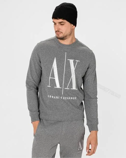 View 1 of BUY FIRST COPY ARMANI EXCHANGE SUMMER COMFORT SWEATSHIRT