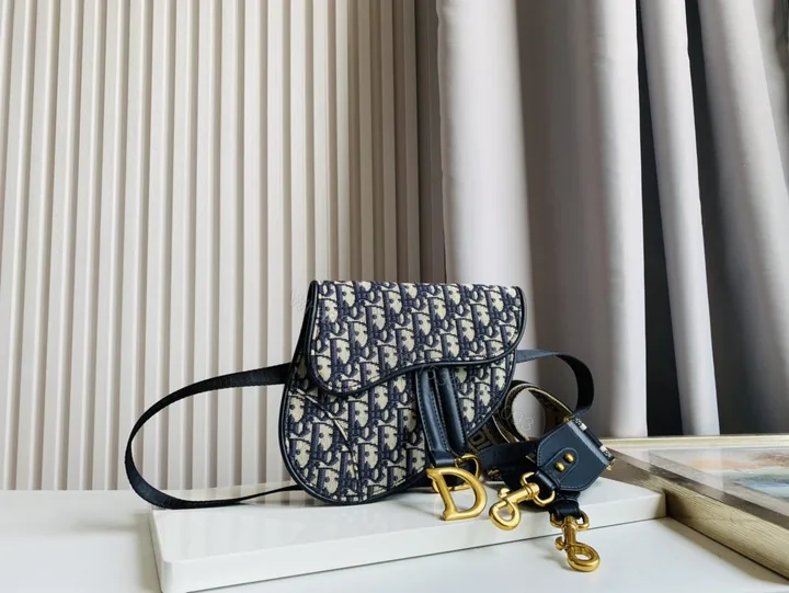 View 1 of Dior Saddle Belt Bag Oblique