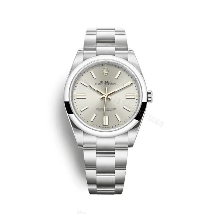 View 1 of Rolex Oyster Perpetual 41mm Silver Replica