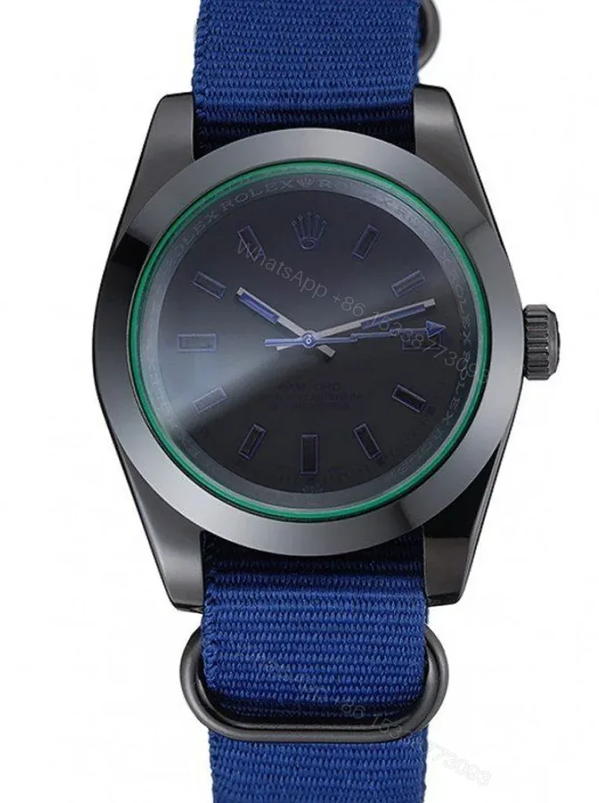 View 1 of Replica Rolex Milgauss Blue Dial 622005