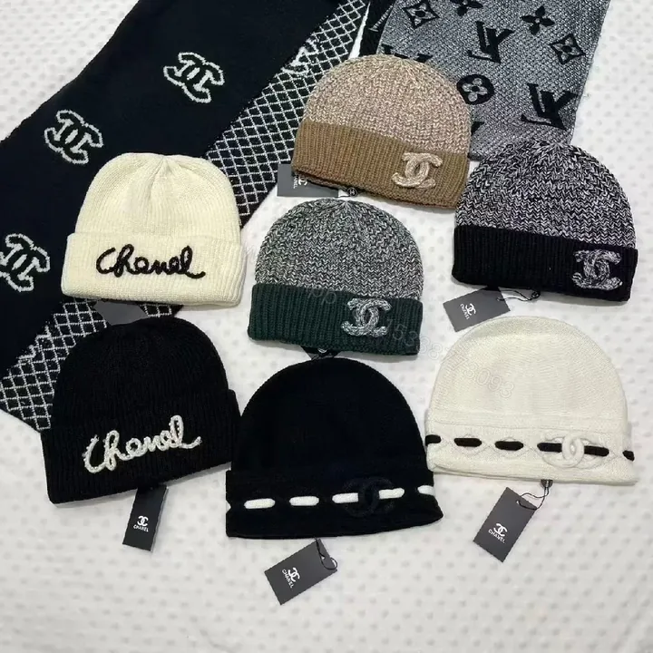View 1 of Chic Knit Beanie: Luxe Texture, Subtle Embroidery, All-Season Style