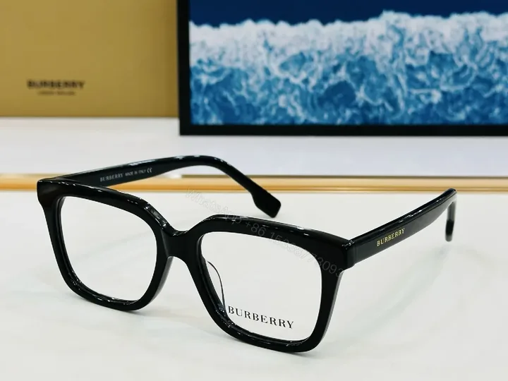View 1 of Bold Black Acetate Square Eyewear – Designer-Style Comfort