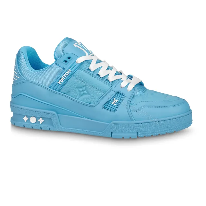 View 1 of LOUIS VUITTON TRAINER SNEAKERS IN BLUE – LSVT339