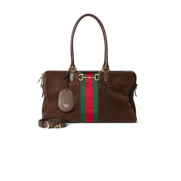 View 1 of Gucci Borsetto large boston bag(HIGH-END GRADE)