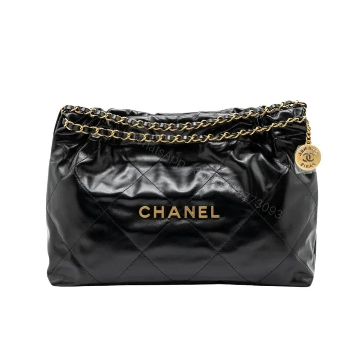View 1 of Chanel 22 East West Bag Black 39Cm