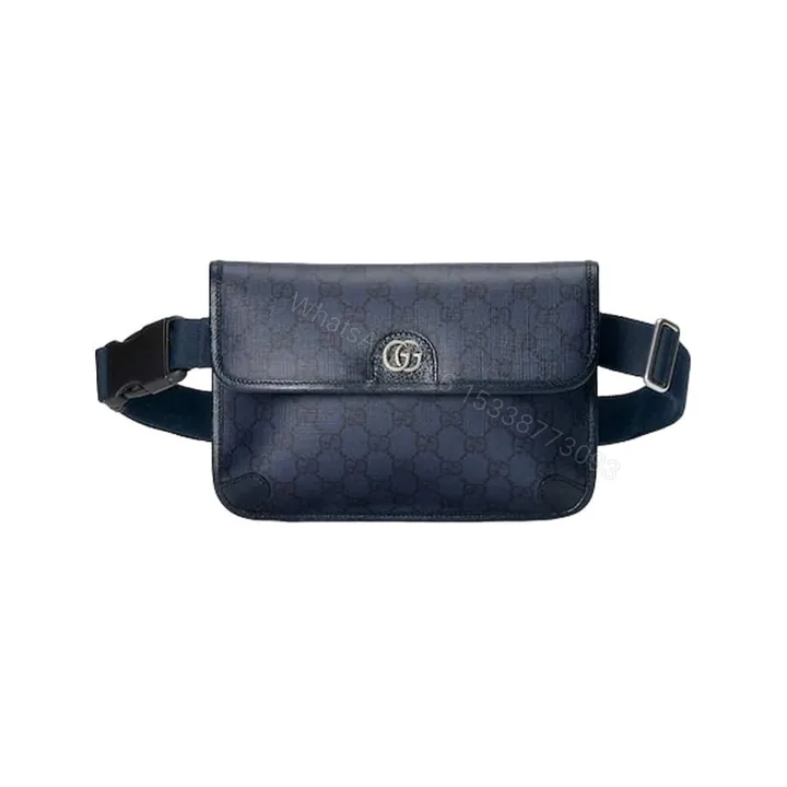 View 1 of OPHIDIA GG SMALL BELT BAG – GBC074