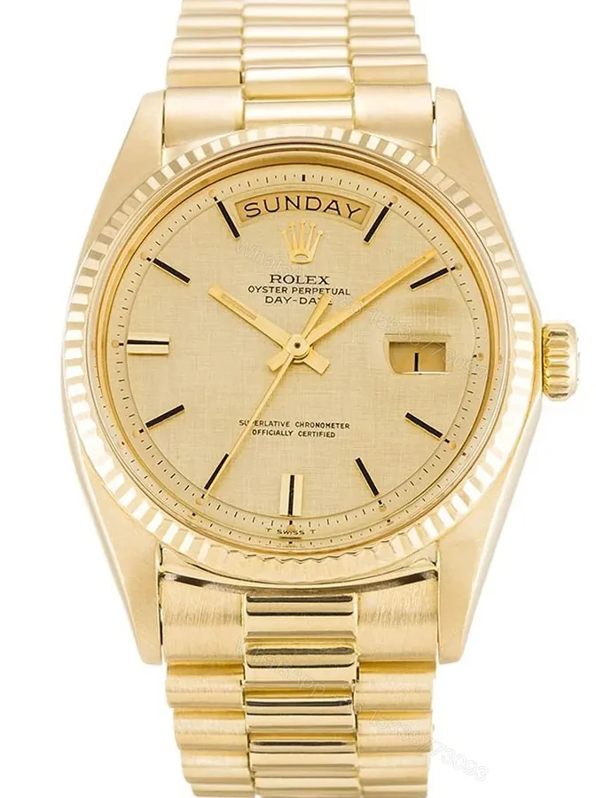 View 1 of Replica Rolex Day-Date Champagne Dial 1803 36 mm