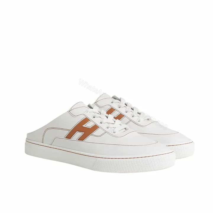 View 1 of HERMES KEEP SNEAKER BLANC AND NATURAL H251913ZHA3415