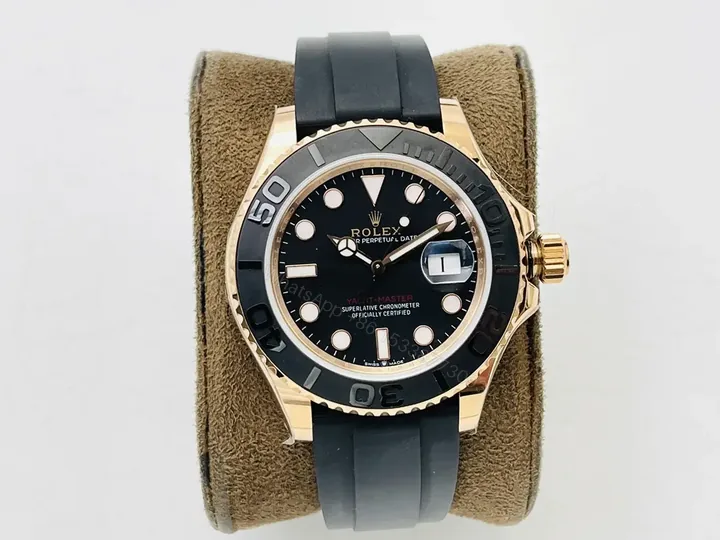 View 1 of Rolex Yacht Master 40mm Everose Cerachrom Watch 126655-0002