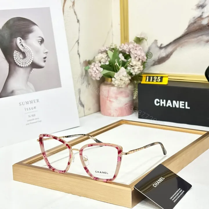 View 1 of Chanel Optical Frame C09E16-2 Black UV Protection