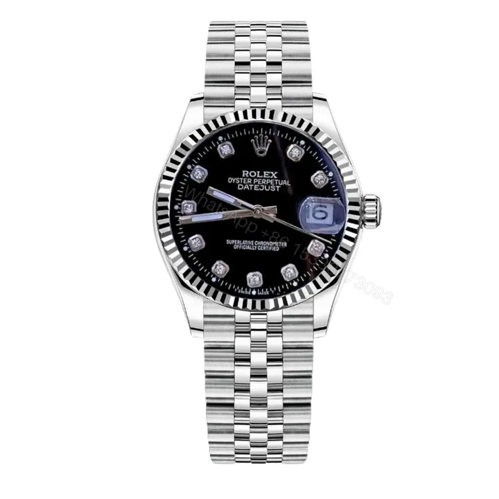 View 1 of Rolex Datejust 31 White Gold With Black 40Mm