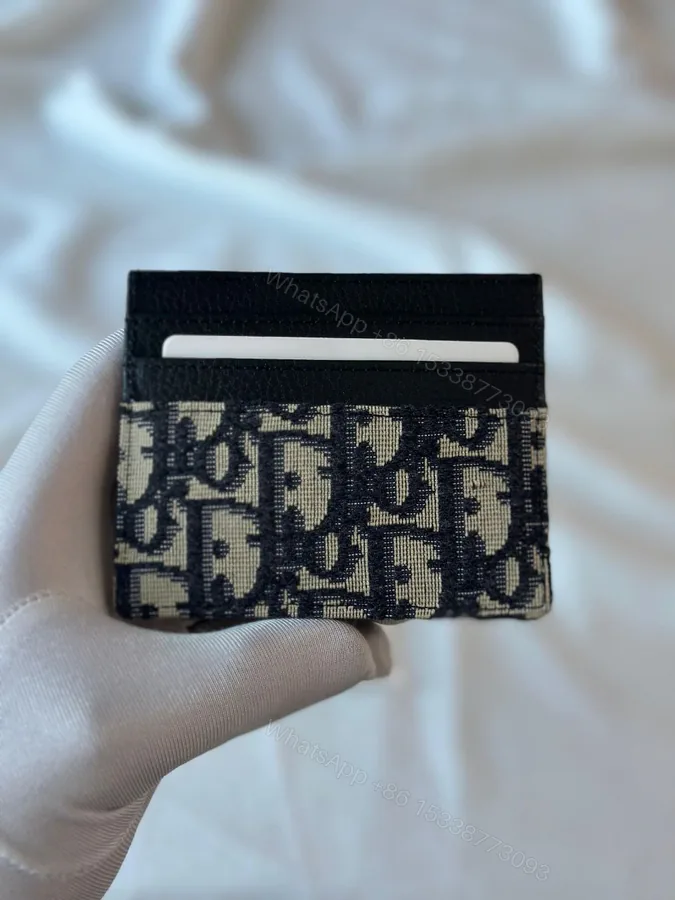 View 1 of Dior Card Holder with three card slots