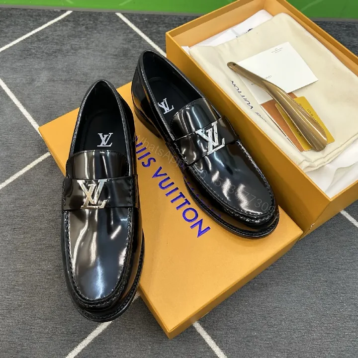 View 1 of Polished Patent Loafers: Luxury Hardware, All-Day Comfort