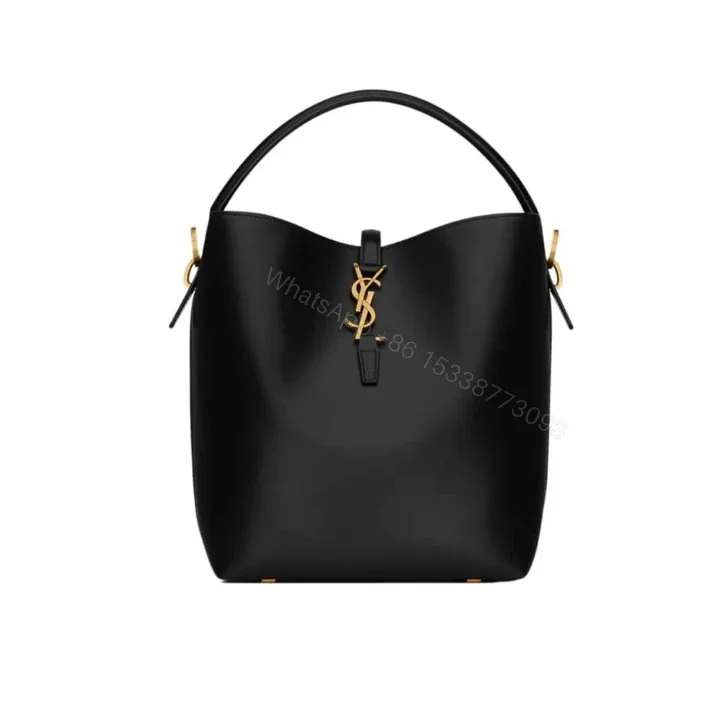 View 1 of Saint Laurent Le 37 In Shiny Black 25Cm 7428282R20W1000