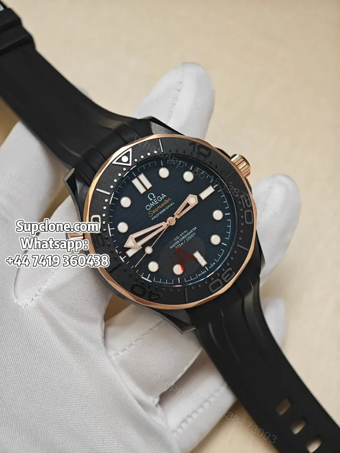 View 1 of Omega Seamaster Planet Ocean 210.62.44.20.01.001 Super Clone Watch