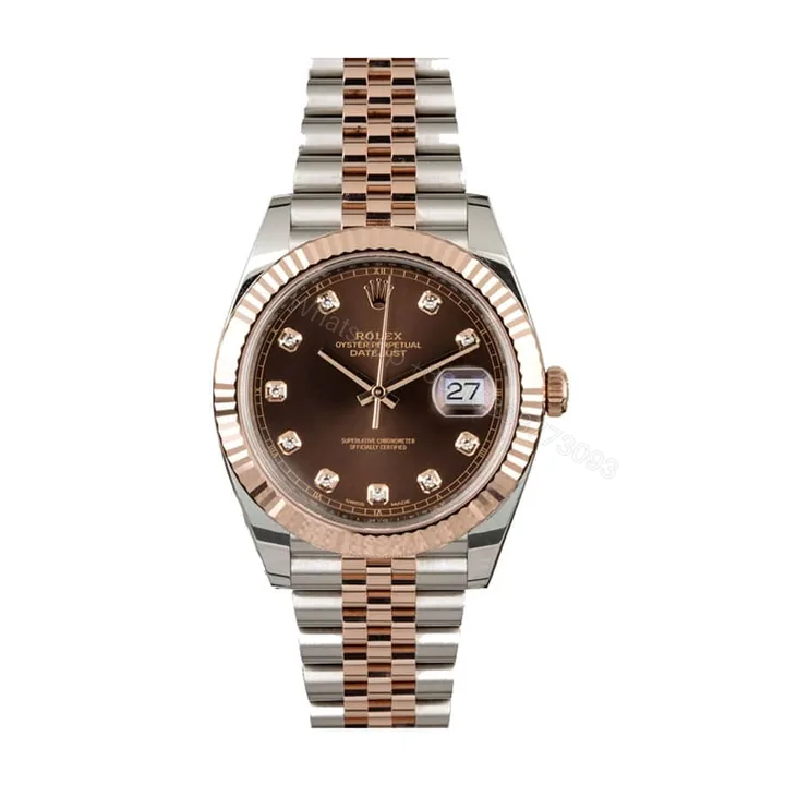 View 1 of Rolex Datejust II 126331-0004 Chocolate Diamond Dial Super Clone
