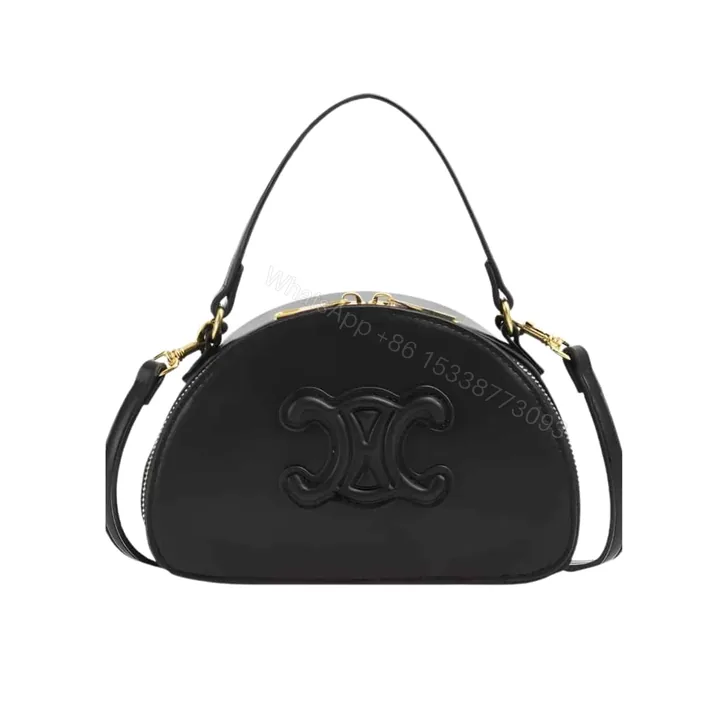 View 1 of CELINE HALF MOON CASE BLACK 17CM