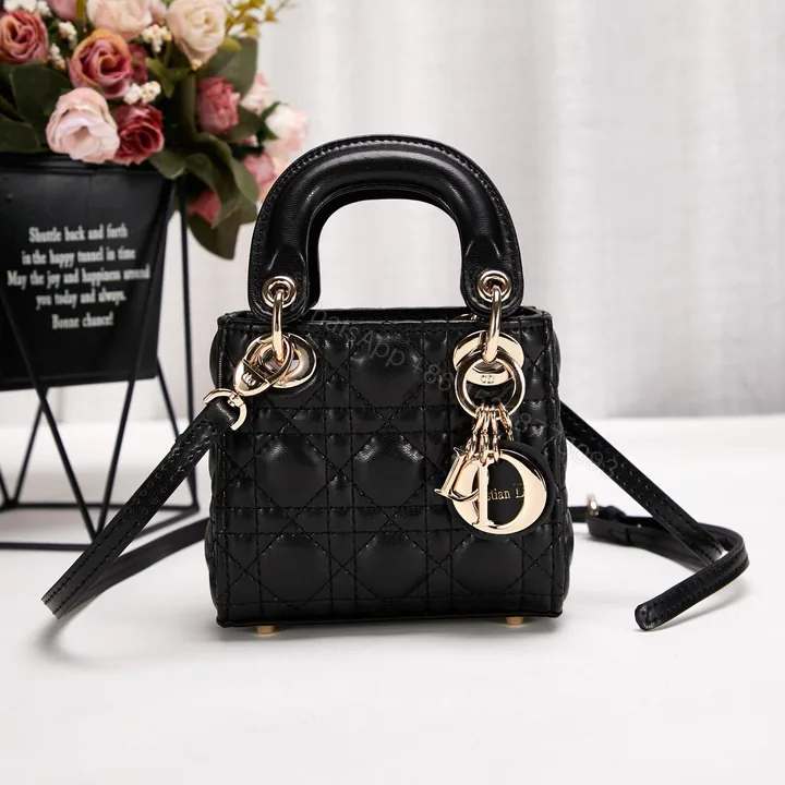 View 1 of Dior Dior Micro Bag Black Cannage