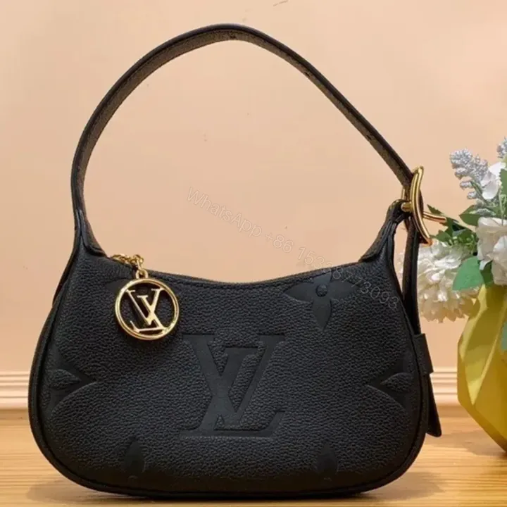 View 1 of Louis Vuitton LV Moon Mini Bag Black Replica Hanbags 20.5x11x5cm
