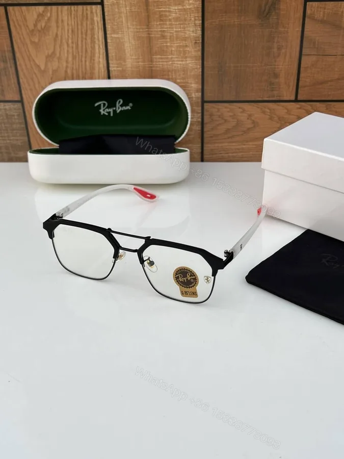 View 1 of First Copy Rayban 04 Black Plano Water Premium Quality Sunglasses