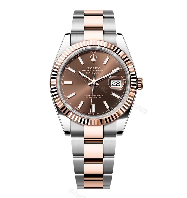 View 1 of Rolex Datejust Chocolate Dial 126331 Oyster 41 mm