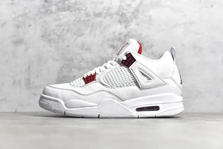 View 1 of Air Jordan 4 Red Metallic Reps
