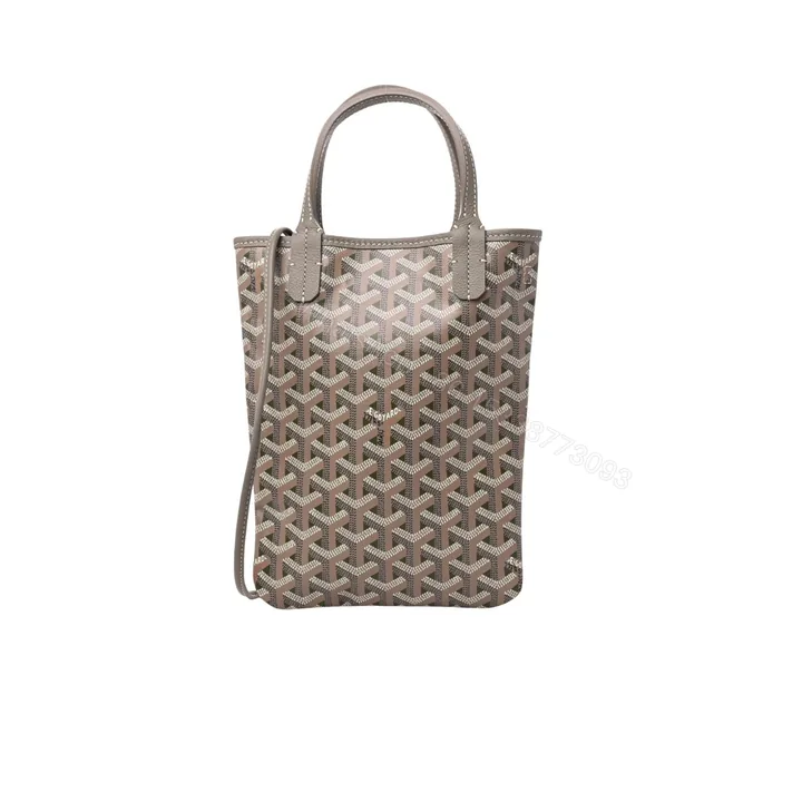 View 1 of GOYARD POITIERS CLAIRE VOIE BAG GREGE KHAKI 24CM
