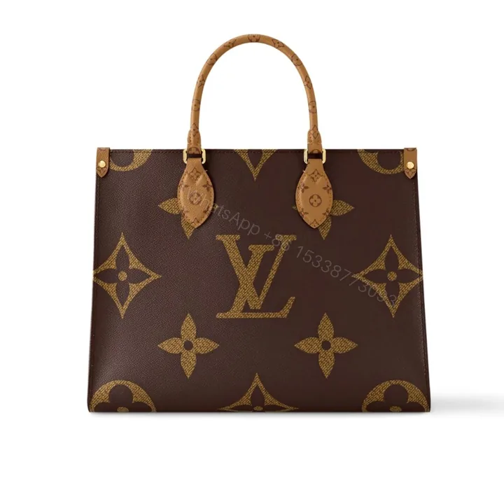 View 1 of Louis Vuitton Onthego MM Monogram Canvas Brown 35Cm M45321