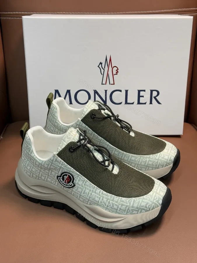 View 1 of Chunky Knit Street-Tech Sneakers: Luxe Moncler-Inspired, All-Day Comfort