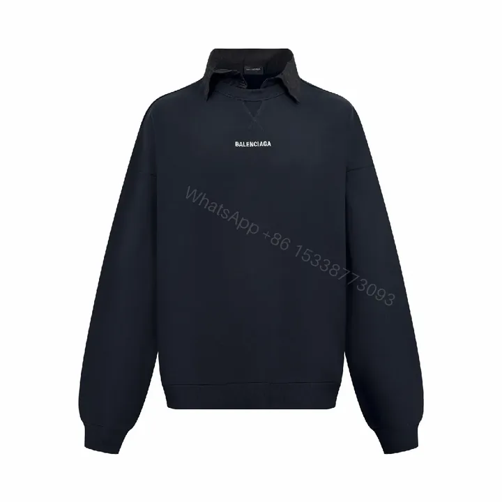View 1 of Bold Minimalist Sweatshirt: Subtle Logo, Premium Comfort