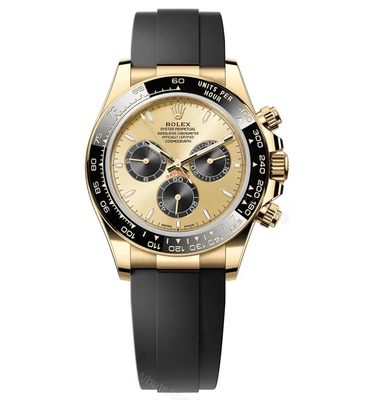 View 1 of New Daytona 2023 Replica Watch Ref: 126505 Rubber Band