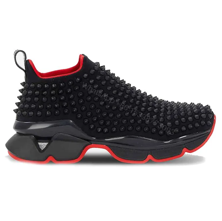 View 1 of CHRISTIAN LOUBOUTIN SPIKE SOCK SNEAKER – CL52