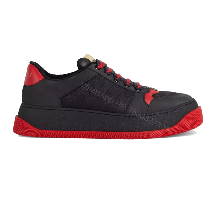 View 1 of GUCCI SCREENER GG TRAINER SNEAKERS BLACK GG CANVAS – GC174