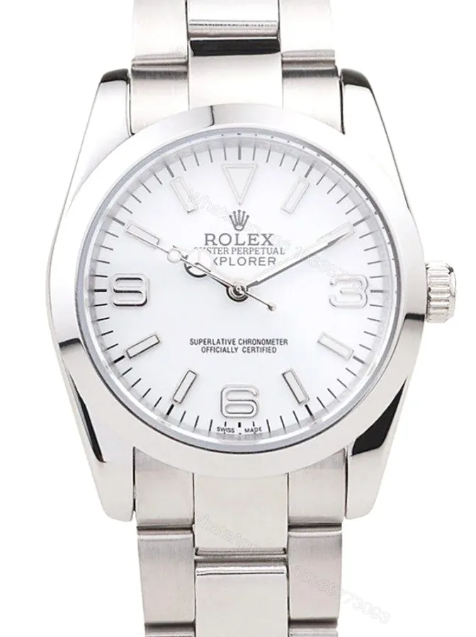 View 1 of Replica Rolex Explorer Silver Dial 98086