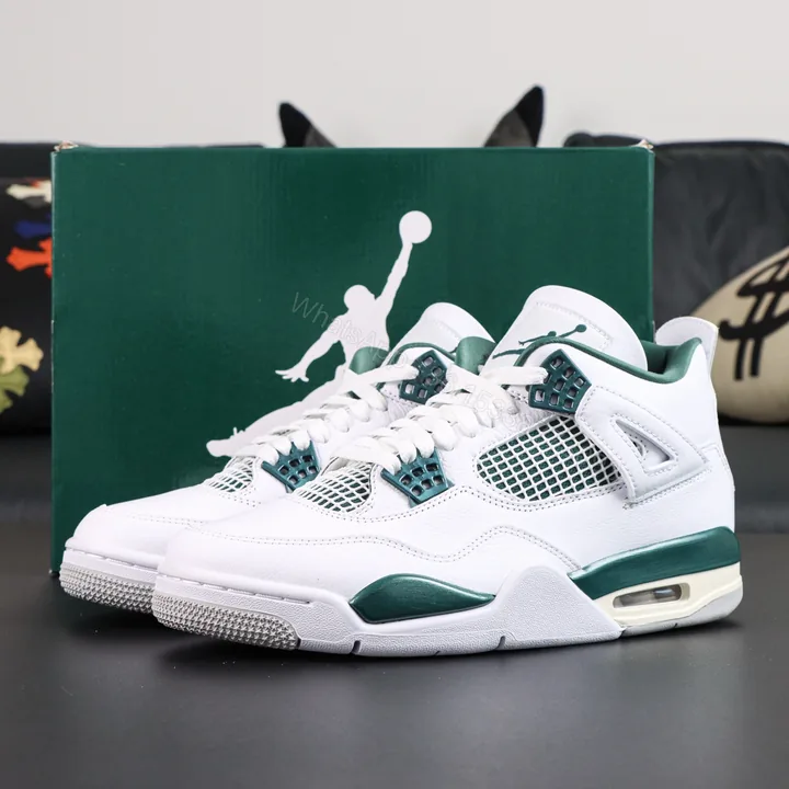 View 1 of Air Jordan 4 “Oxidized Green” Replica