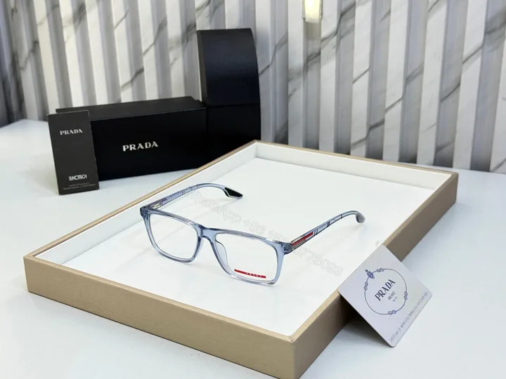 View 1 of Prada Rectangle Unisex Optical Frame Black
