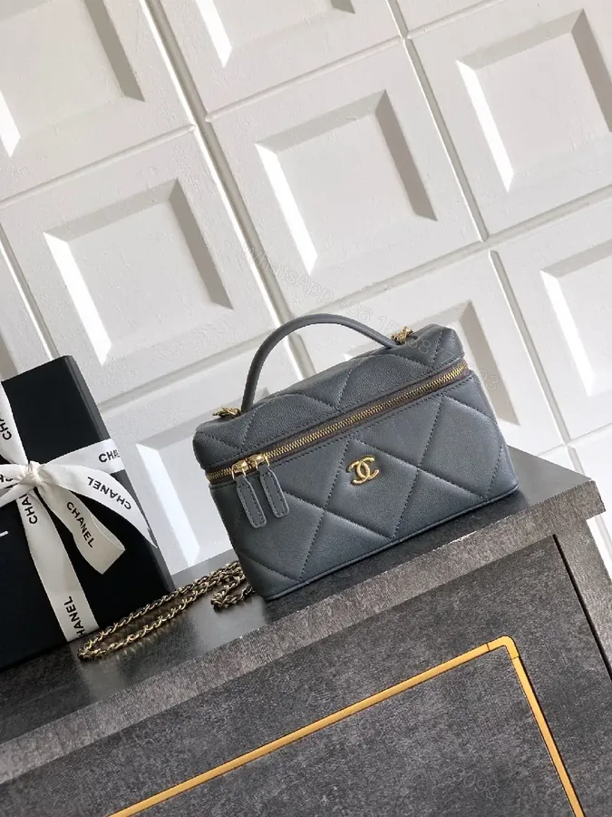 View 1 of Quilted Mini Bag with Gold Hardware – Everyday Luxury