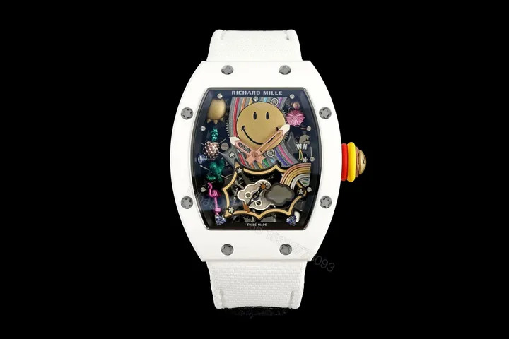 View 1 of Richard Mille RM 88 Tourbillon Automatic Smiley Skeleton Watch Ultimate Edition RG-RM-RM88-SMILEY-TOURBILLON