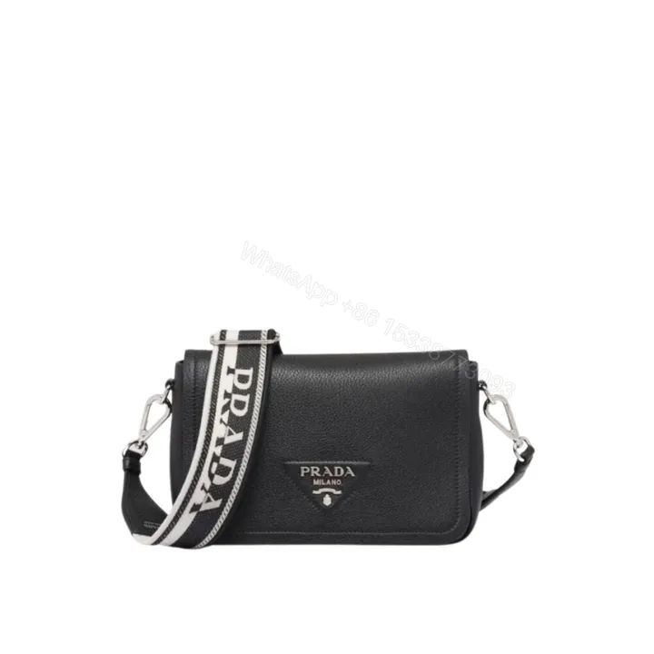 View 1 of Prada Small Shoulder Bag In Black 23cm