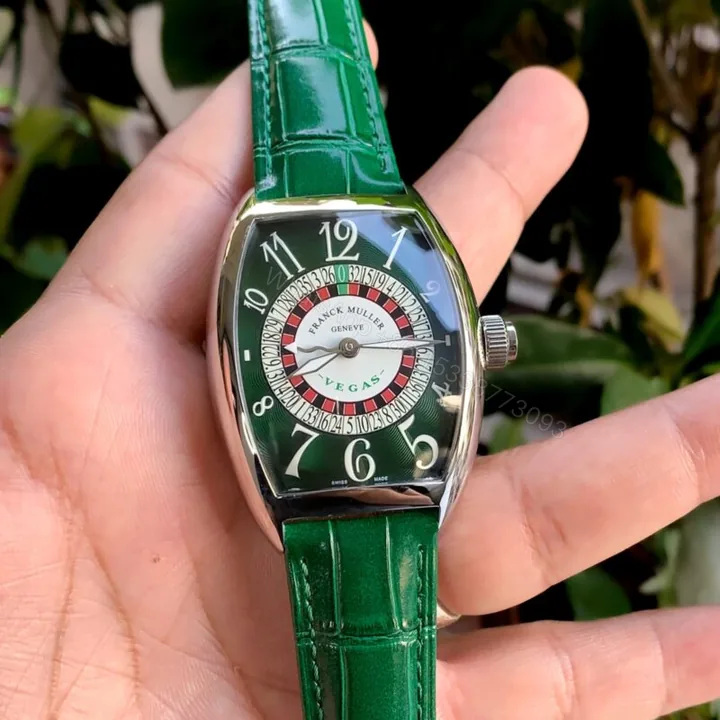 View 1 of Franck Muller Casablanka Vegas 5850 Green Dial Automatic 40mm