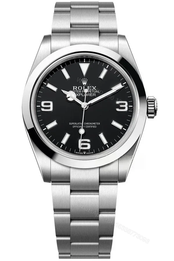 View 1 of Rolex Explorer 40 M224270-0001 Super Clone Black Dial Watch