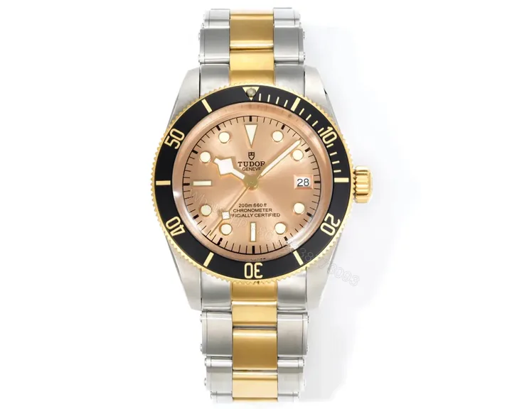 View 1 of Tudor Heritage Black Bay Black S&G Stainless Steel Yellow Gold Champagne Bracelet 79733N-0004