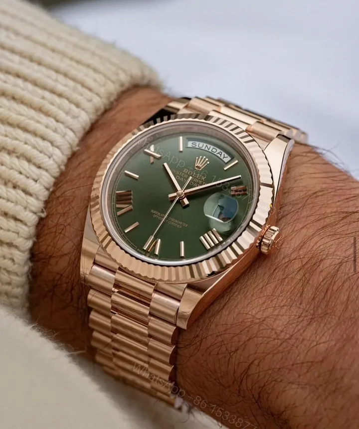 View 1 of Rolex DateJust Green Ombre