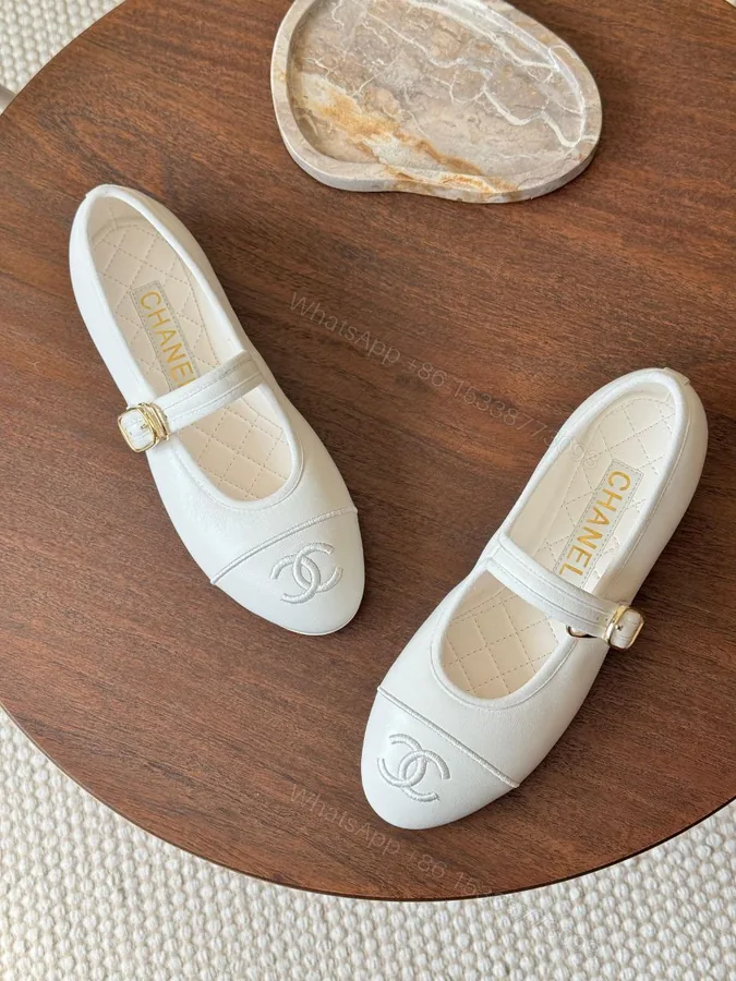 View 1 of Chanel Mary Jane Shoes In Lambskin