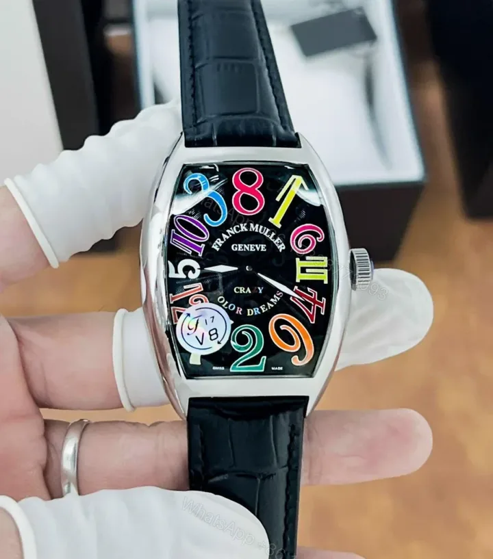View 1 of Franck Muller Crazy Hours 10AA Automatic Black Dial 40mm
